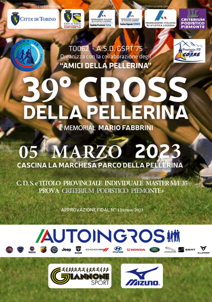 Volantino 39 Cross Amici della Pellerina 2023