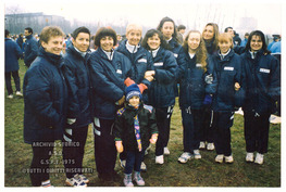 1996 - Squadra femminile al Cross di Borgaretto